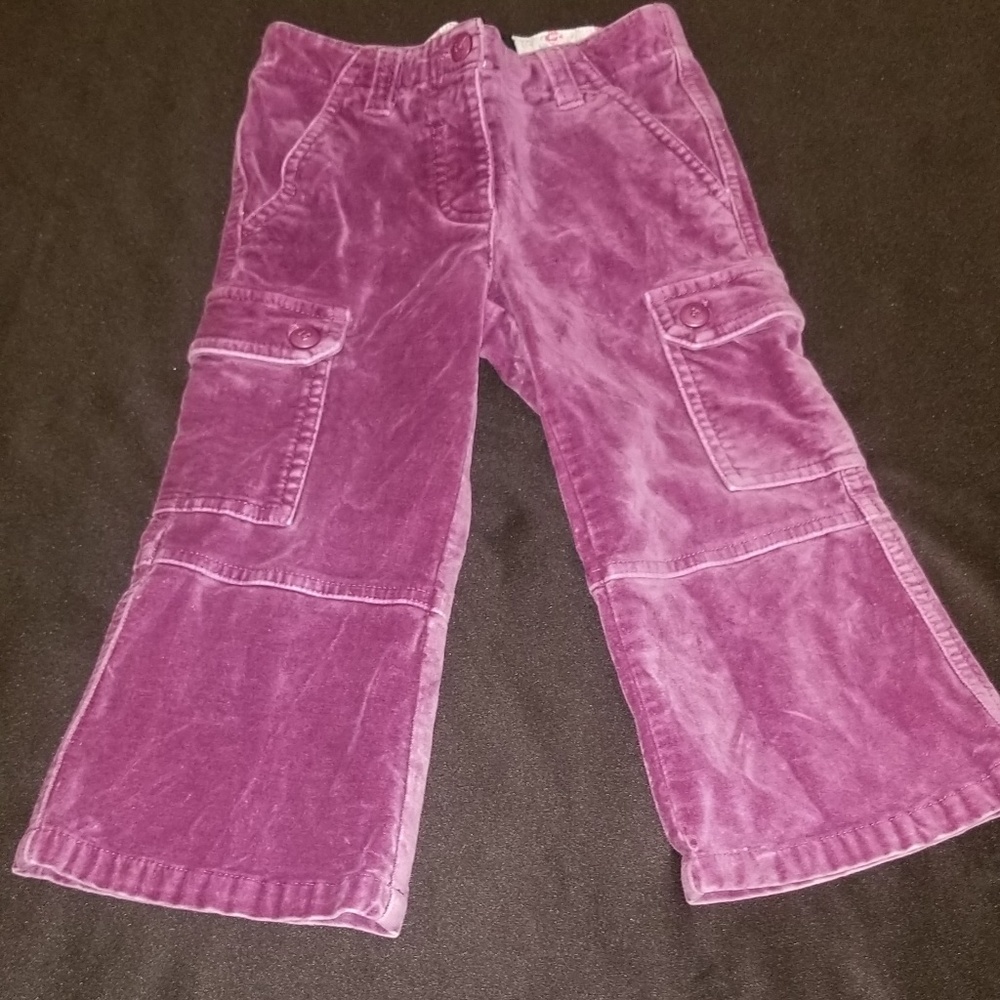 Mini Boden Girls 2-3 Years Velveteen Pants